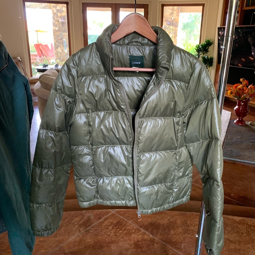Jcrew puffer jacket